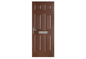 door with six panels