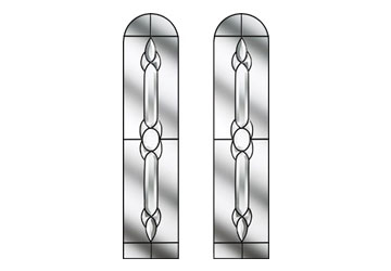 crystal bohemia door windows