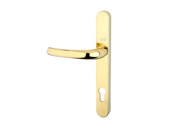gold door handle