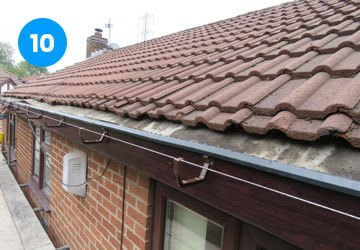 attach gutter brackets