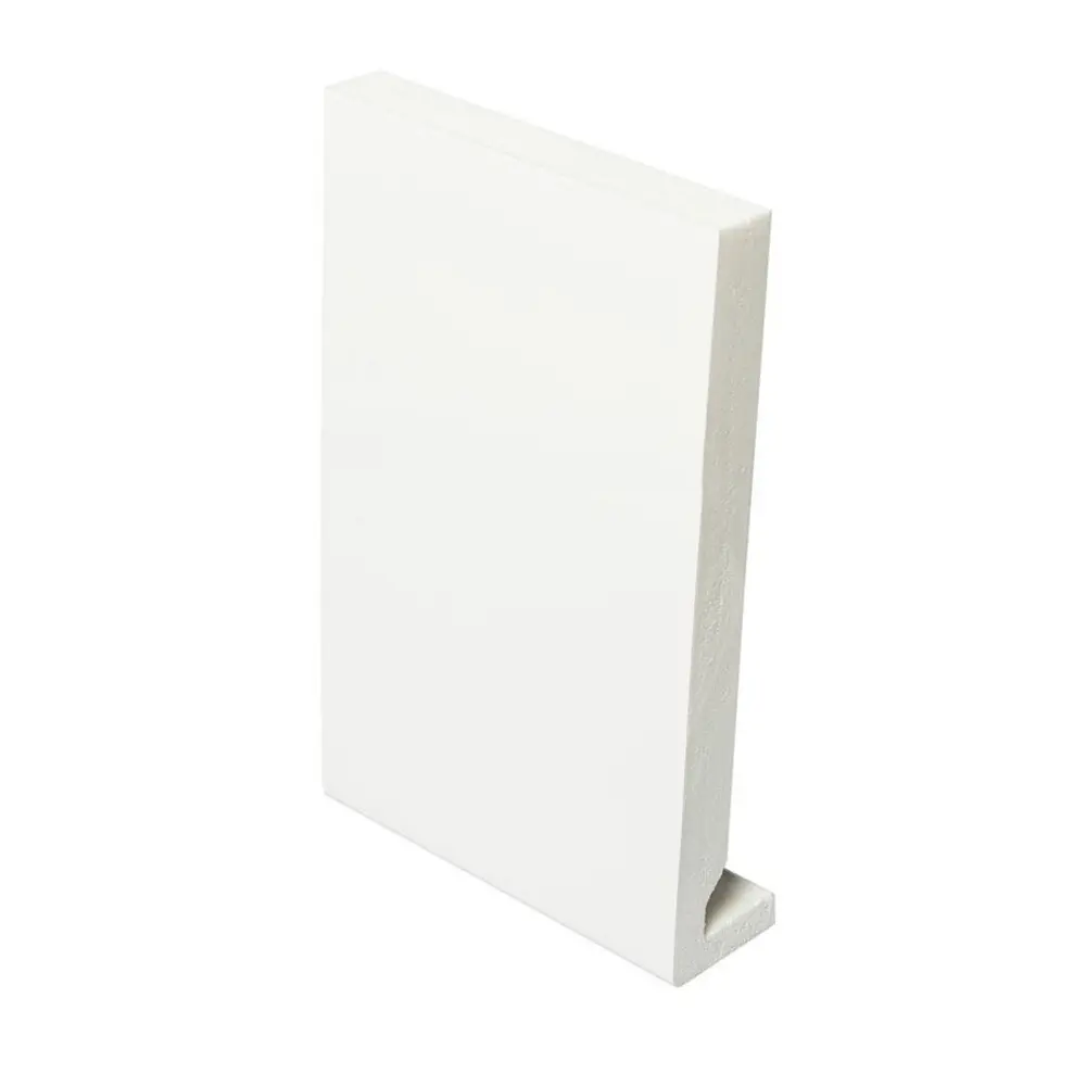 White rectangular block with a flat surface and a notch at the bottom for stability.